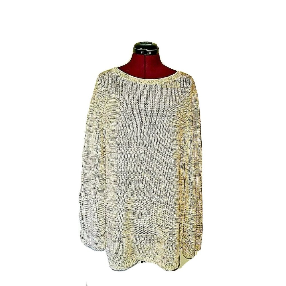 Style & Co Sweater Women’s XL Multicolor Pullover Knit Long Sleeve Casual Top